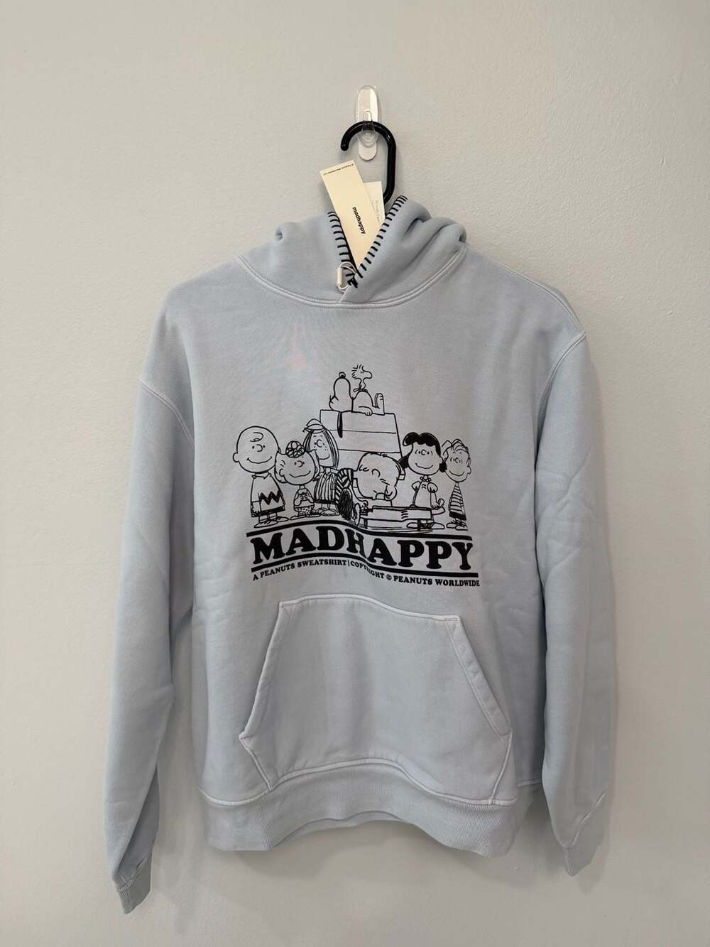 Madhappy x Peanuts Fleece Hoodie in Vapor
